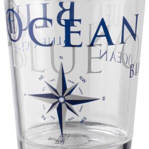 bicchiere blue ocean