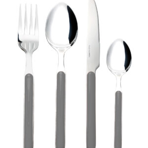 Set posate Delice grigio 16PZ
