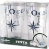 set 2 bicchieri festa ocean blue