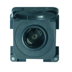 presa 12v auto con coperchio cbe mp12ac grigio