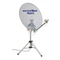 antenna satellitare portatile activsat teleco 65