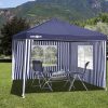 parete laterale 2m chalet verde con finestra