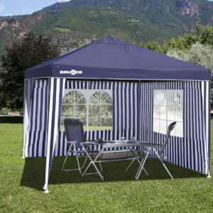 parete laterale 2m chalet verde con finestra