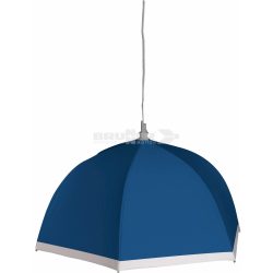 lampadario sixray ad ombrello blu