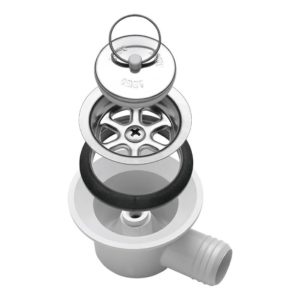 Piletta sifonata curva D20