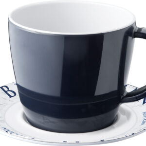 TAZZA CON PIATTINO LINEA BLUE OCEAN