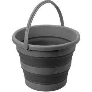 Secchio  DRUM 15L grigio/nero