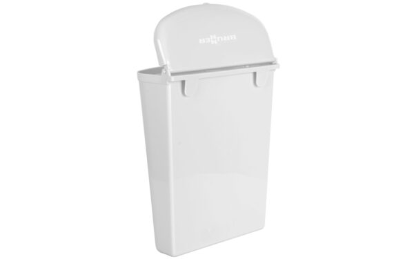 Pillar Cestino portarifiuti BIANCO - immagine 2