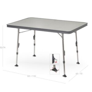 Tavolo 101X65 grigio AL/246-09 Crespo