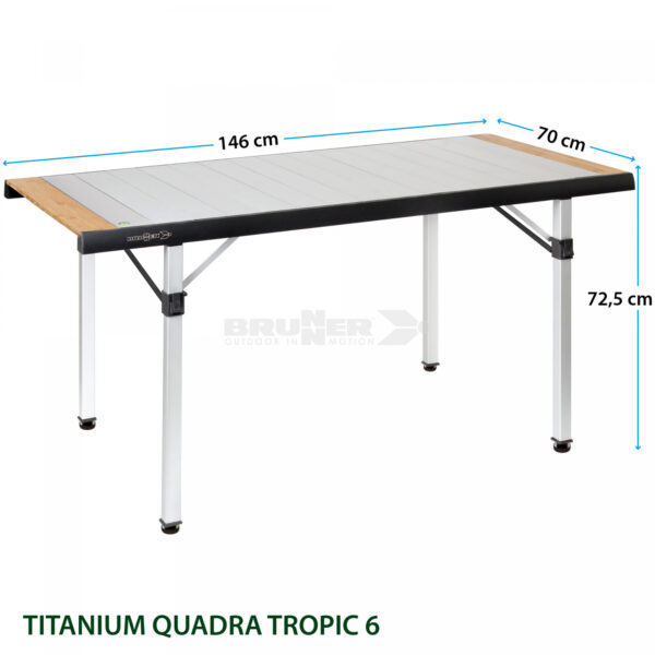 Tavolo Quadro Tropic 6 - immagine 2
