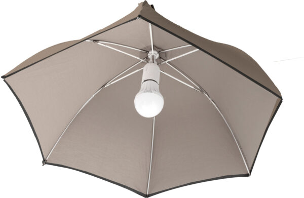 Lampadario Sixray ad Ombrello Beige - immagine 3