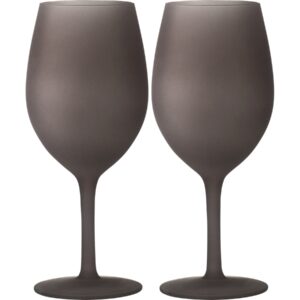 BICCHIERI WINEGLASS BROWNSATIN