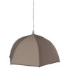 Lampadario Sixray ad Ombrello Beige