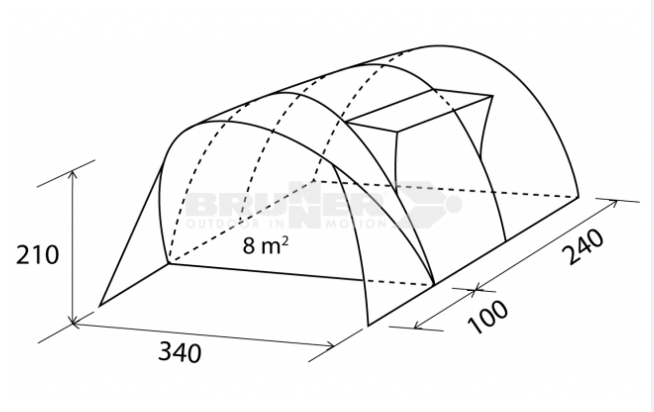 TENDA ALBATROS 3000MM - immagine 2