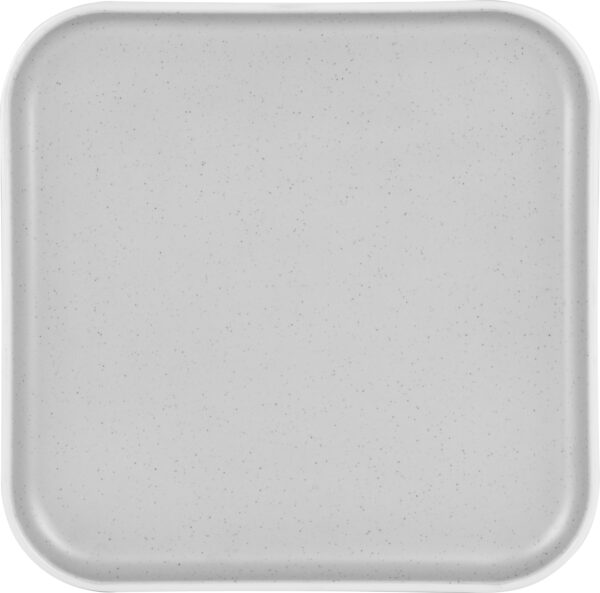 PIATTO QUADRATO DOLOMIT WHITE