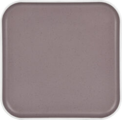 PIATTO QUADRATO DOLOMIT ROSE