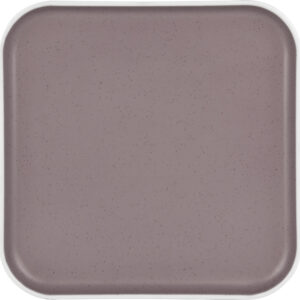 PIATTO QUADRATO DOLOMIT ROSE