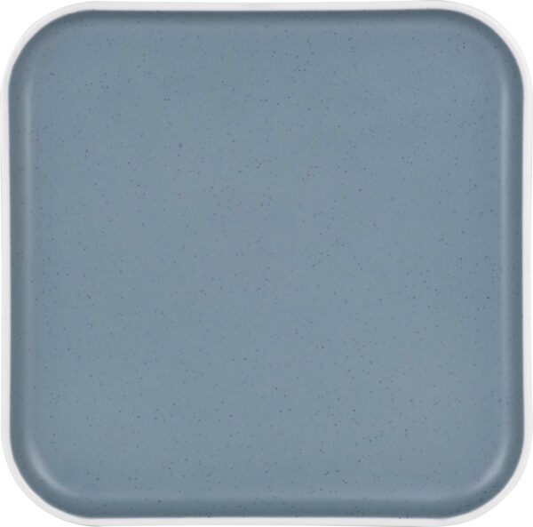 PIATTO QUADRATO DOLOMIT BLUE