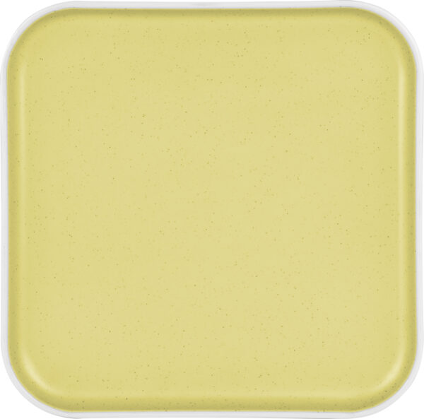 PIATTO QUADRATO DOLOMIT YELLOW