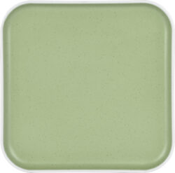 PIATTO QUADRATO GREEN