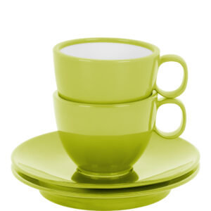 SET ESPRESSO GREEN 2PZ