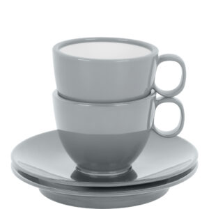 SET ESPRESSO GREY 2PZ