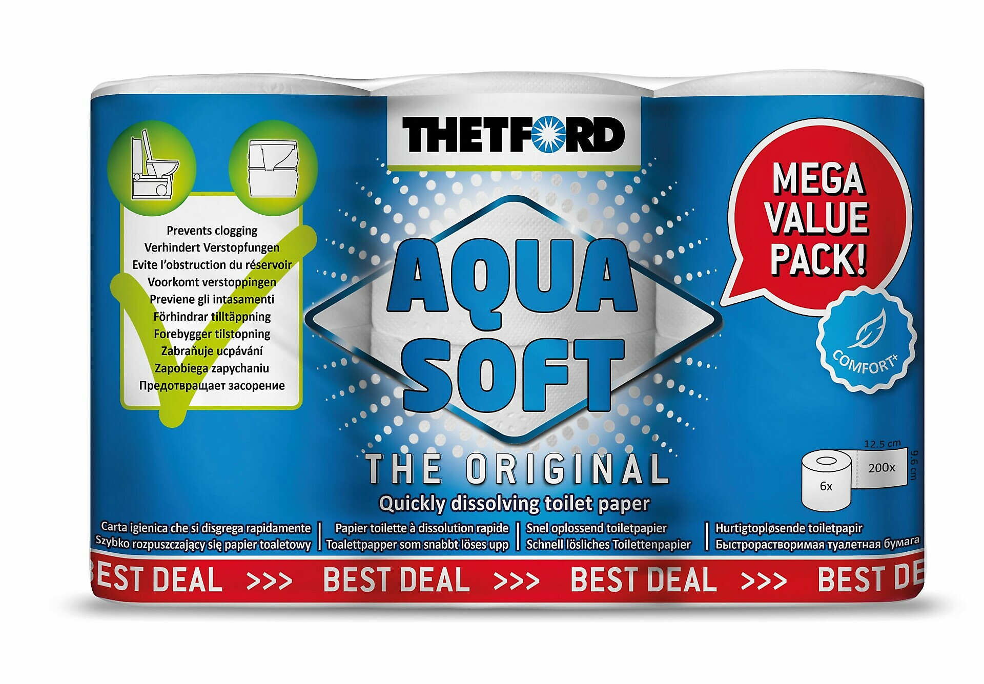 AQUA SOFT 6 ROTOLI