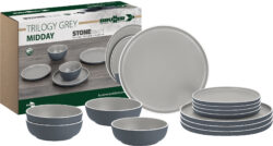 MIDDAY SET TRILOGY GREY 12PZ